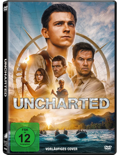 Uncharted dvd abenteuerfilm - uncharted,