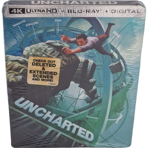 Uncharted steelbook 4k - (2022),